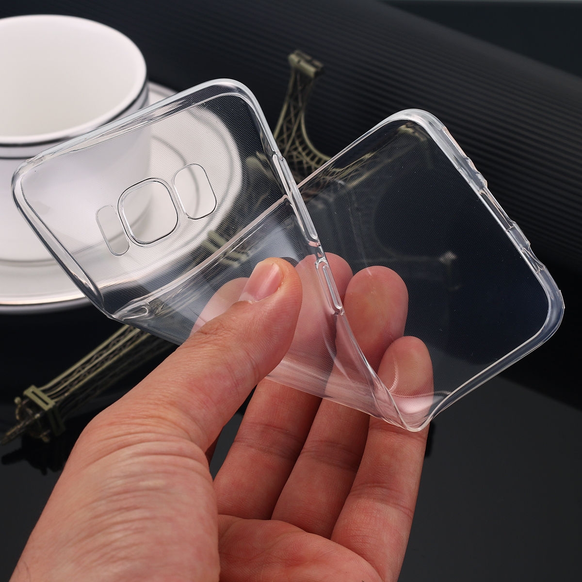 Galaxy S8 Case Clear Gel  Soft TPU Ultra Thin Case Cover