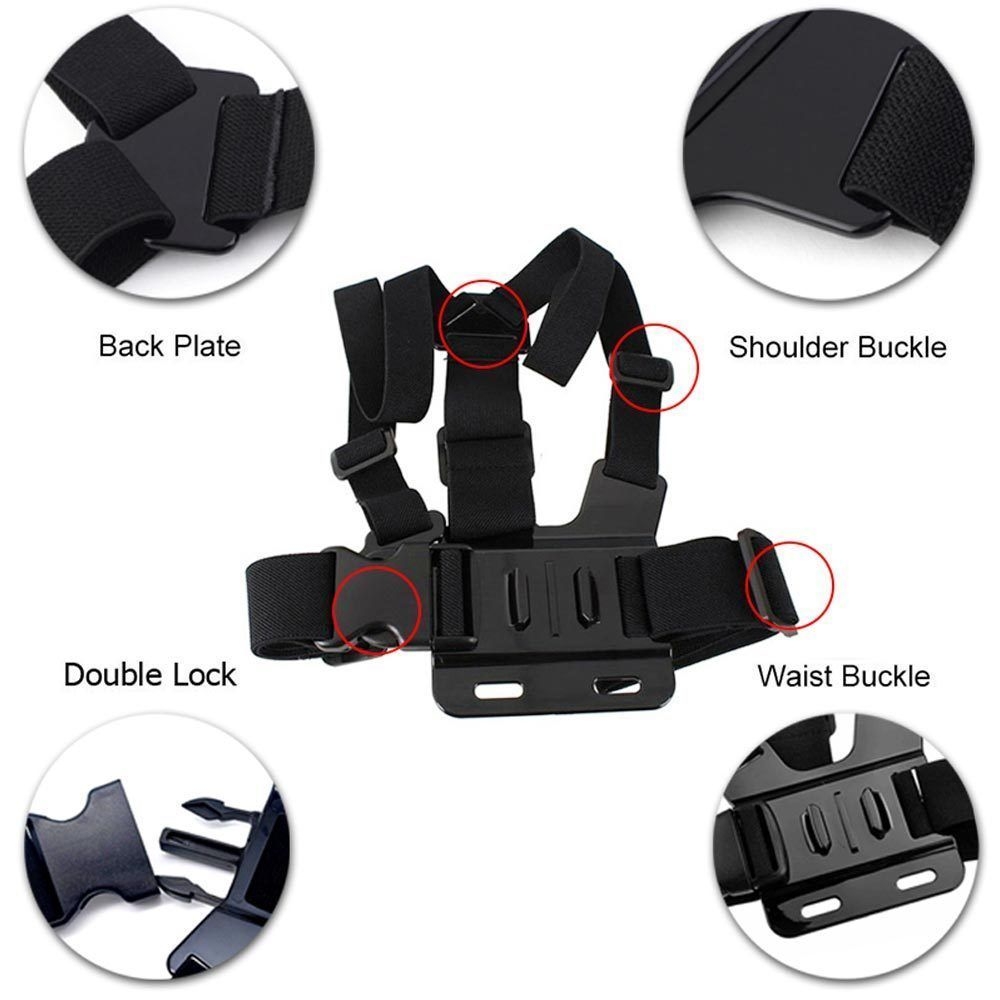 GoPro Hero Compatible Chest Mount Harness