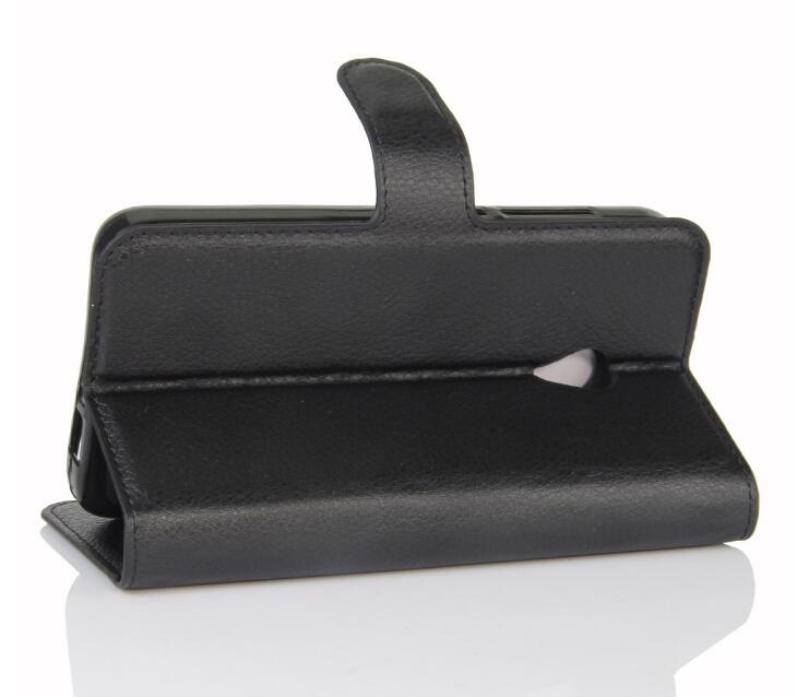 Alcatel U5 Case wallet leather case ID window combo
