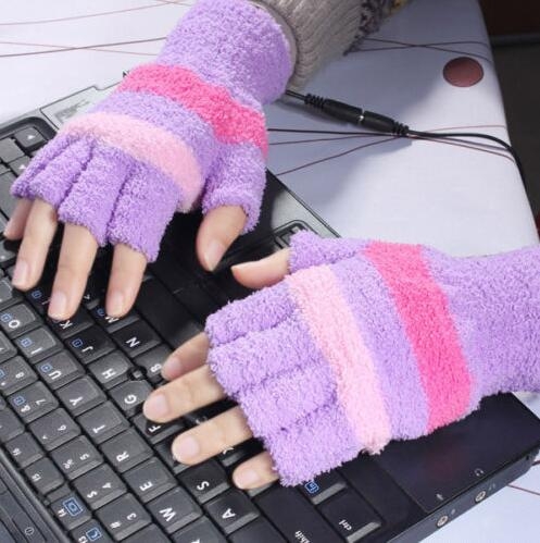 USB heated warm gloves USB heated warm gloves
