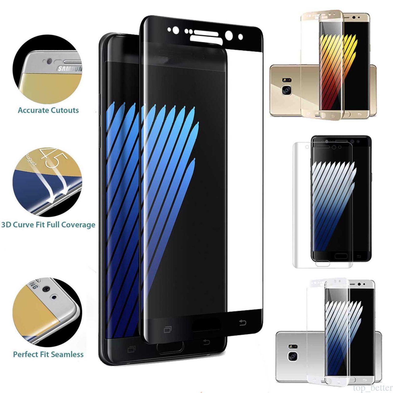 Galaxy J5 PRO 2017 FULL Screen covered Tempered Glass Screen Protector Galaxy J5 PRO 2017 FULL Screen covered Tempered Glass Screen Protector