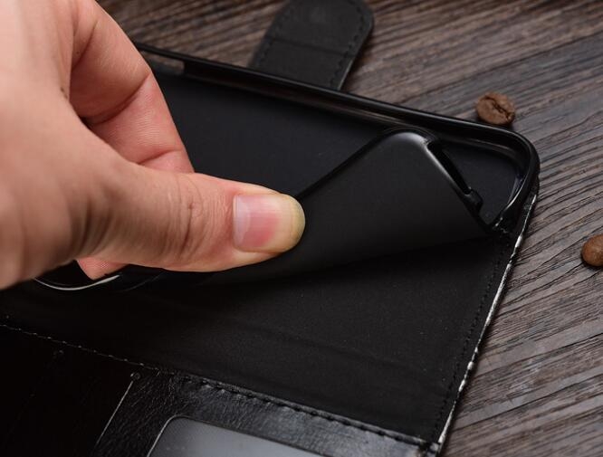 Galaxy J5 Prime Case Leather Wallet Case Cover