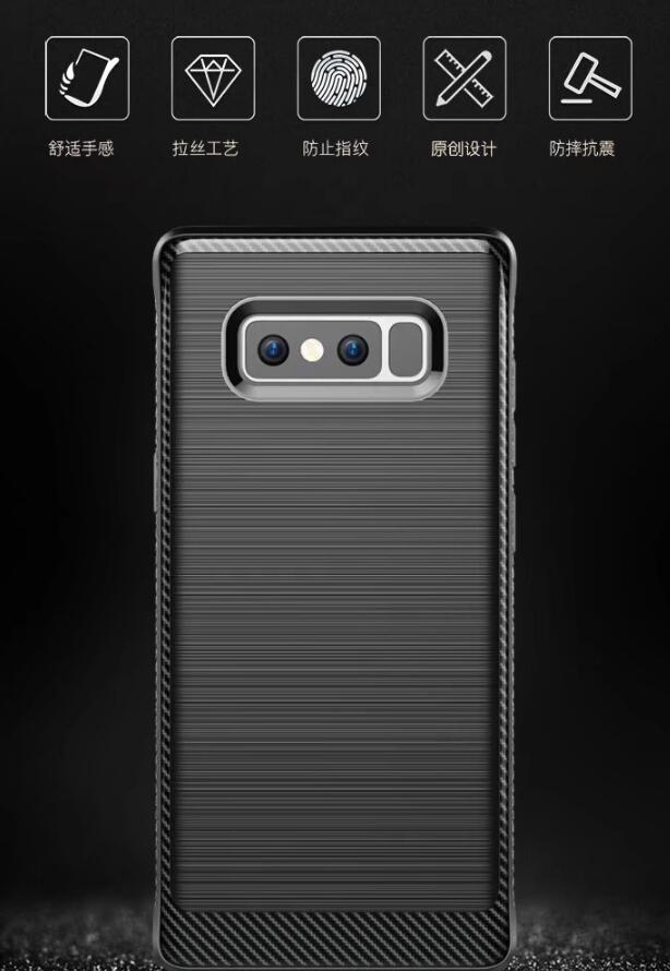 Samsung Galaxy note 8 Case slim fit TPU Soft Gel Case