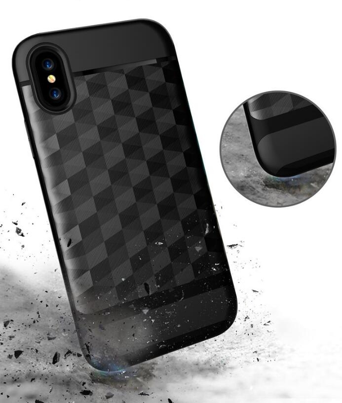 Iphone X case Diamond impact proof heavy duty case