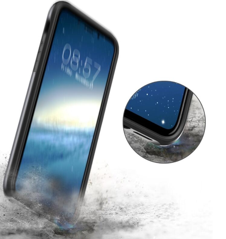 Iphone X CASE  impact proof hybrid case card clip
