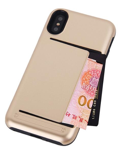 Iphone X impact proof hybrid case card clip Iphone X impact proof hybrid case card clip