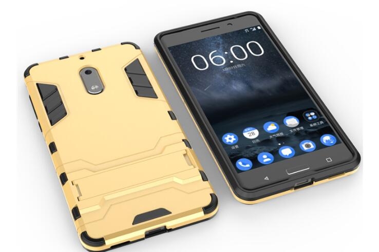 Nokia 6 case Dual Defender Hybrid Kickstand Case Nokia 6 case Dual Defender Hybrid Kickstand Case