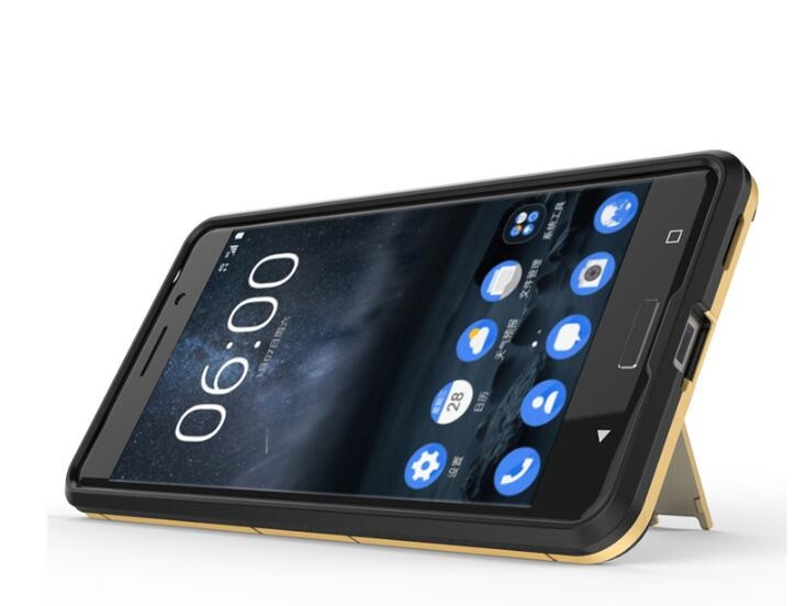 Nokia 6 case Dual Defender Hybrid Kickstand Case Nokia 6 case Dual Defender Hybrid Kickstand Case