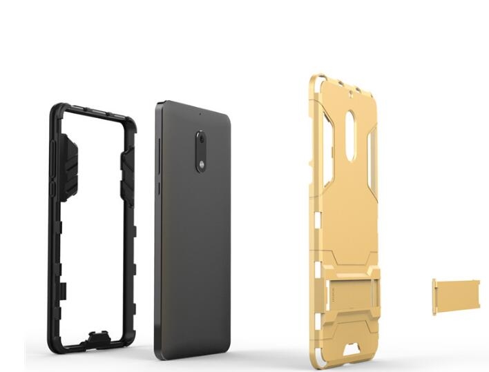 Nokia 6 case Dual Defender Hybrid Kickstand Case Nokia 6 case Dual Defender Hybrid Kickstand Case