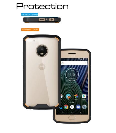 MOTO G5 Plus case bumper clear gel back cover MOTO G5 Plus case bumper clear gel back cover