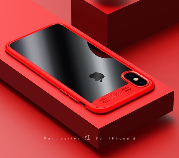 Iphone X case hybird bumper with clear back case Iphone X case hybird bumper with clear back case