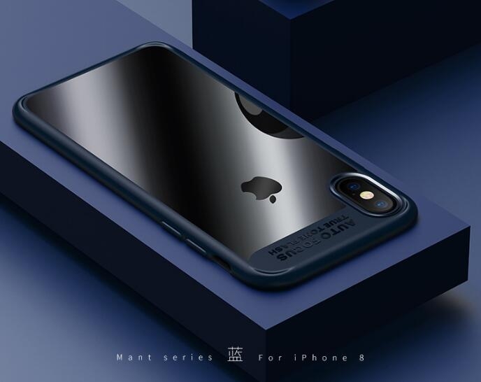 Iphone X case hybird bumper with clear back case Iphone X case hybird bumper with clear back case