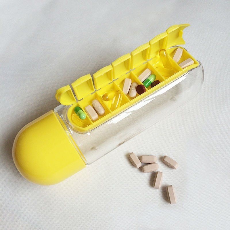 7 Daily Pill Box Water Bottle 7 Daily Pill Box Water Bottle