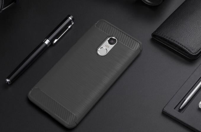 Redmi Note 4 case impact proof rugged case with carbon fiber