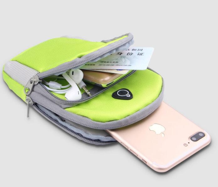 Sports Running Zipper 2 Layer Arm Bag Sports Running Zipper 2 Layer Arm Bag