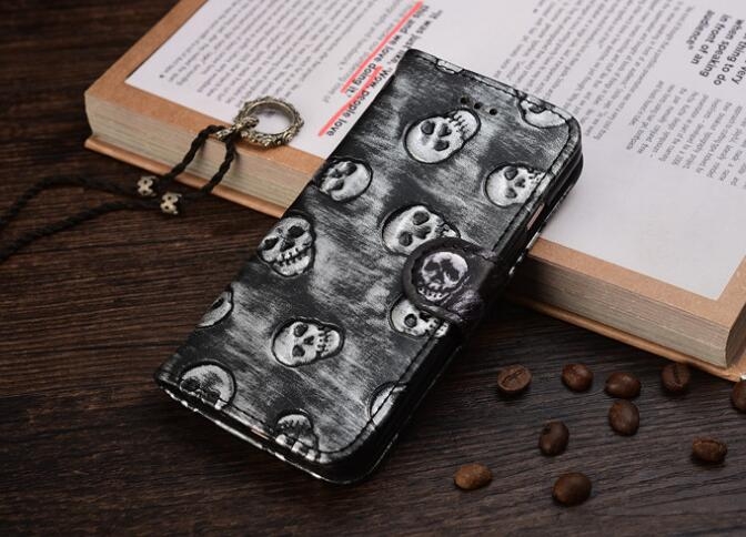 Alcatel Pixi 4  5.0 inch Leather Wallet Case Cover