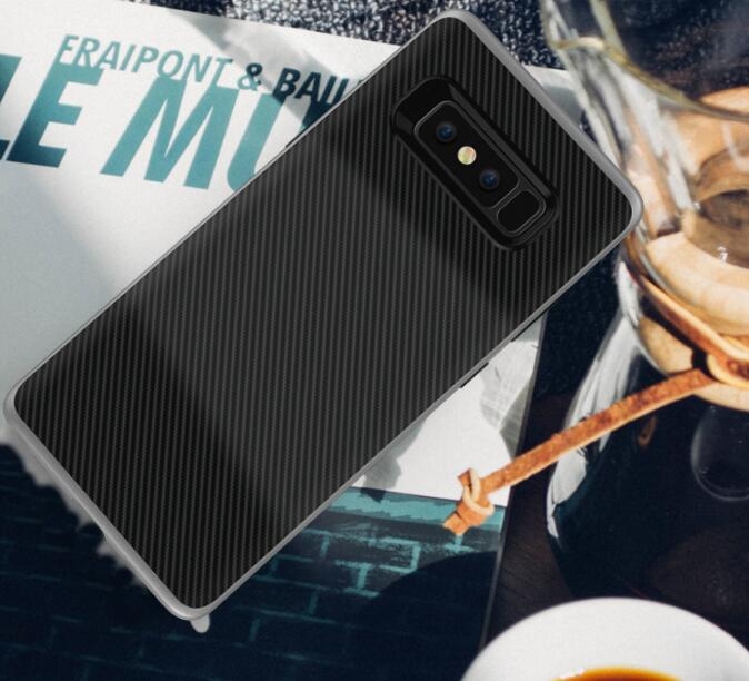 GALAXY NOTE 8 case Carbon Fibre with Bumper Case GALAXY NOTE 8 case Carbon Fibre with Bumper Case