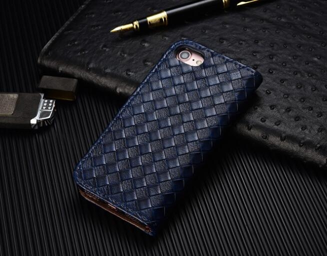 Galaxy Xcover 3 Case  Leather Wallet Case Cover - Blue