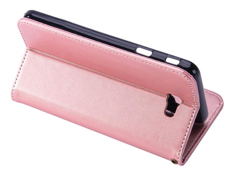 Galaxy Xcover 3 case Premium Leather Embossing wallet Folio case