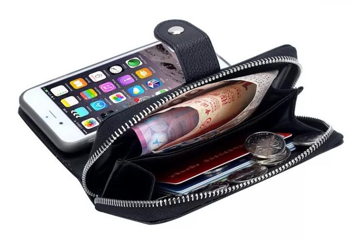 Meizu M5s Case Full Wallet Leather Case - Black Meizu M5s Case Full Wallet Leather Case - Black