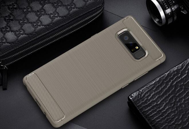 Galaxy note 8 case impact proof rugged case with carbon fiber