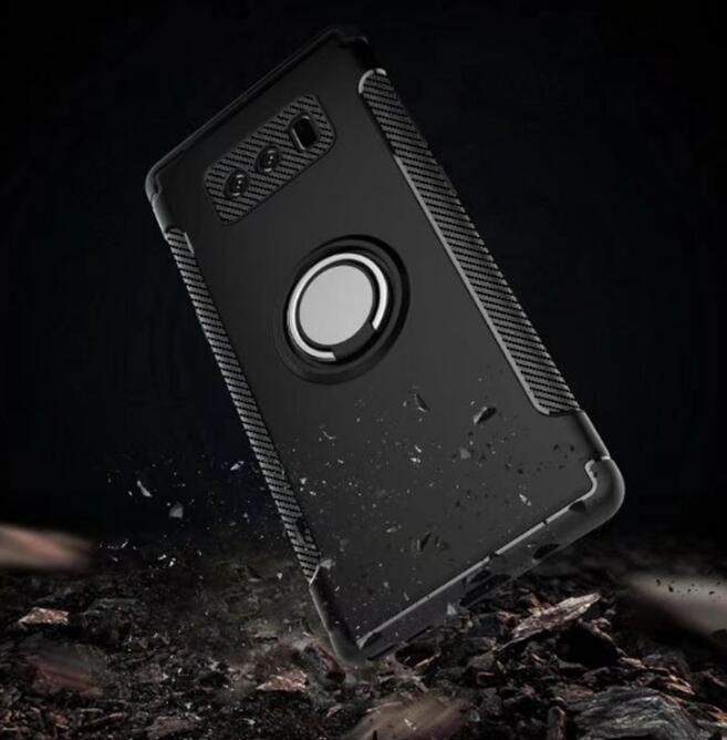 Galaxy note 8  Case Heavy Duty Ring Rotate Kickstand Case Cover