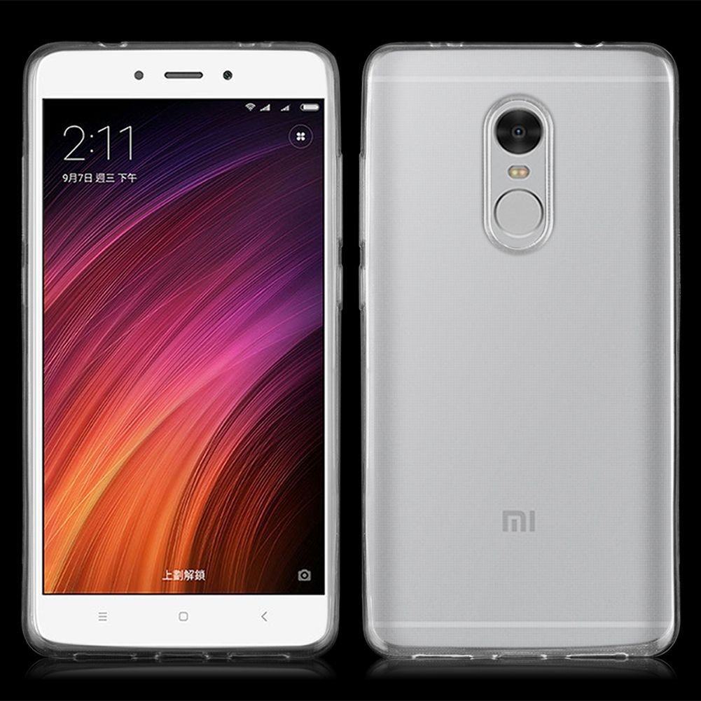 XIAOMI Note 4 case crystal clear gel ultra thin+SP