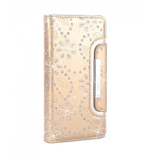Galaxy S8 bling leather wallet case detachable Galaxy S8 bling leather wallet case detachable