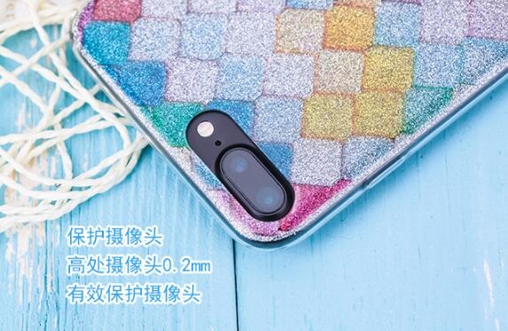 iPhone 7 Plus  Soft tpu Bling Kickstand Case with Ring Rotary Metal Mount