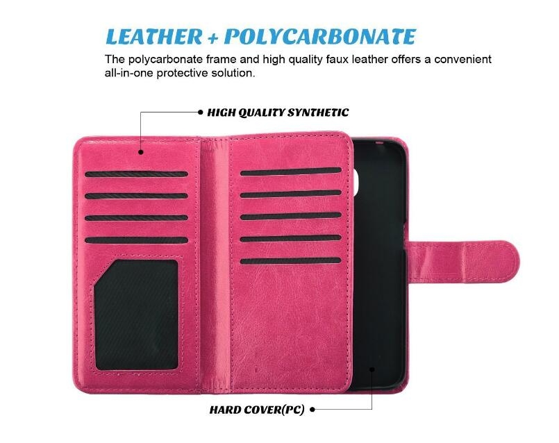 Galaxy S5  case Double Wallet leather case 9 Card Slots