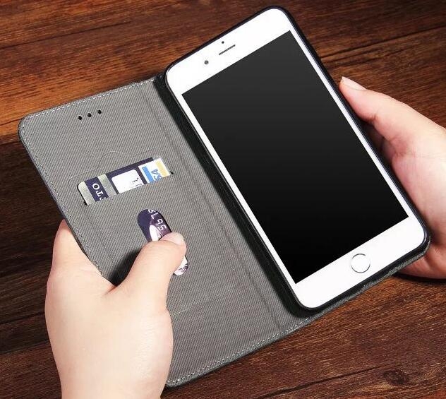 Galaxy S5 case ultra slim retro leather wallet case 2 cards magnet case