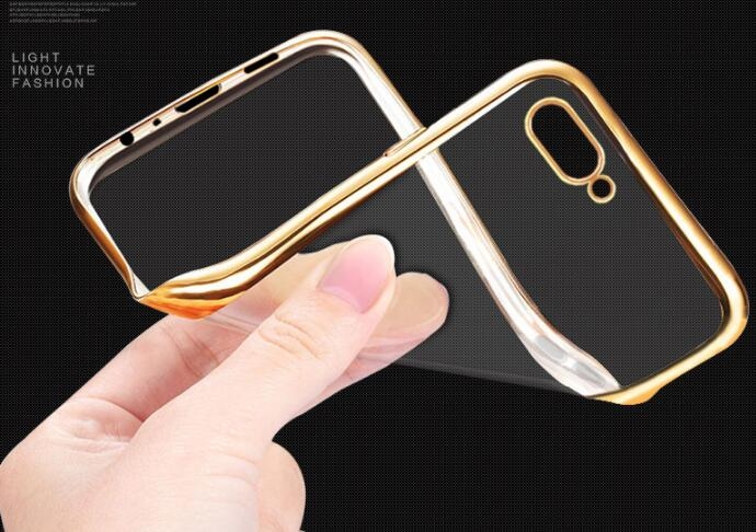 Oppo R11 case plating bumper with clear gel back cover case Oppo R11 case plating bumper with clear gel back cover case