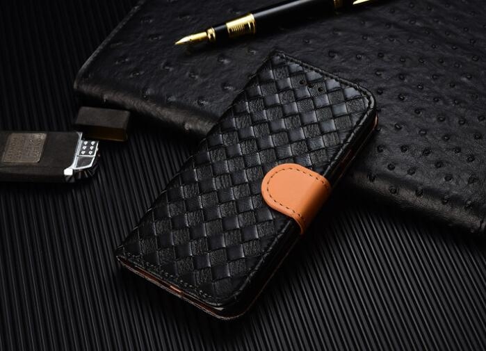 Huawei Y5 2017 Case  Leather Wallet Case Cover - Black