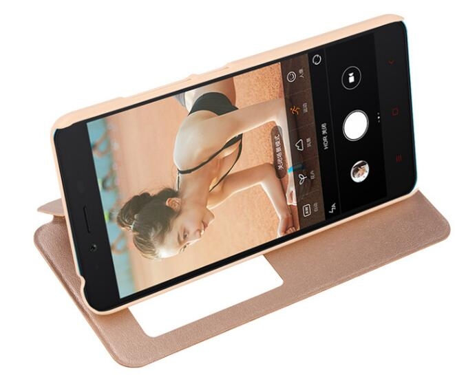 Xiaomi Redmi note 3  case luxury view window case