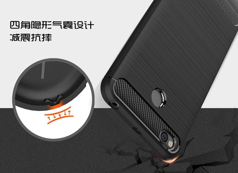 Xiaomi Redmi 4X case impact proof rugged case with carbon fiber Xiaomi Redmi 4X case impact proof rugged case with carbon fiber
