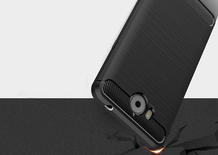 Huawei Y5 2017  case impact proof rugged case with carbon fiber