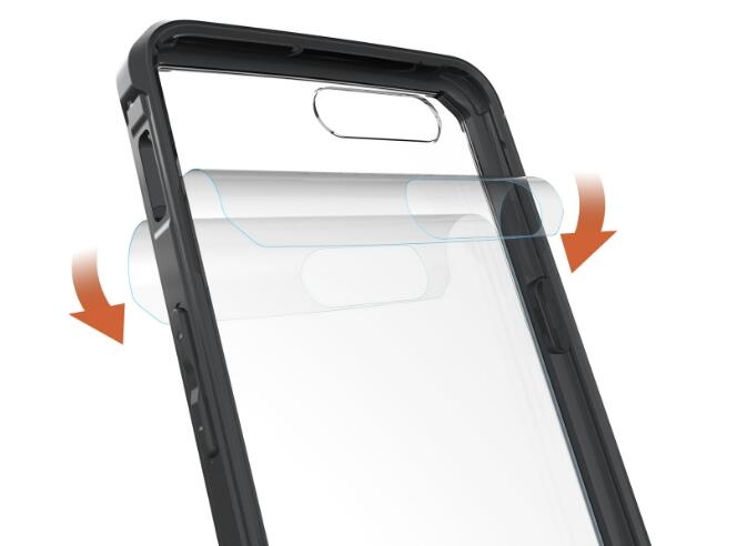 OnePlus 5 case bumper  clear gel back cover