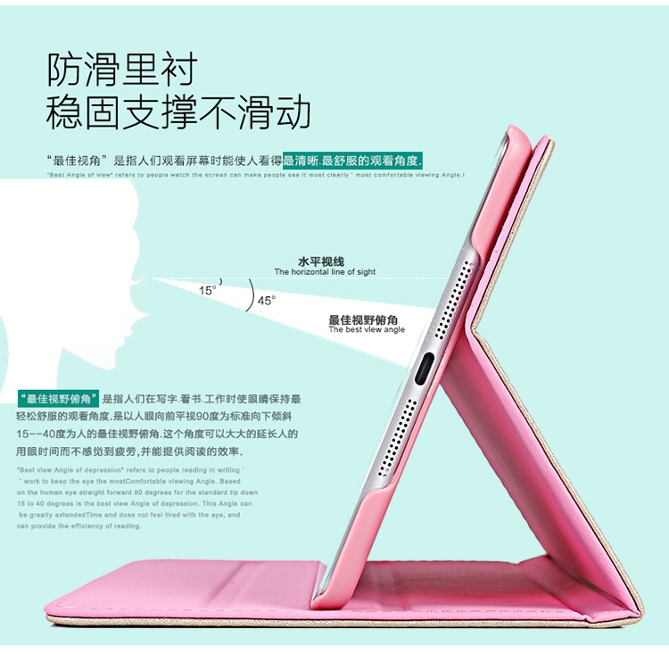 Ipad mini 4 case luxury fine leather smart cover Ipad mini 4 case luxury fine leather smart cover