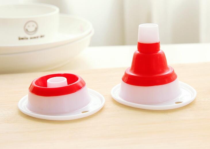 Mini Portable Funnel Mini Silicone Gel Foldable Collapsible Style Funnel