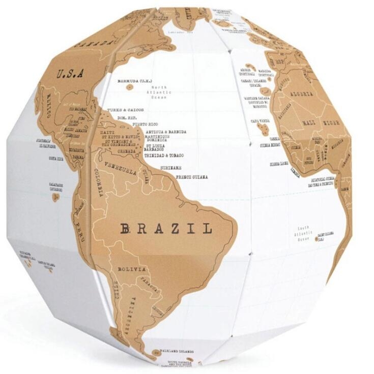 Scratch Off World Map Golbe Model Tellurion Scratch Off World Map Golbe Model Tellurion