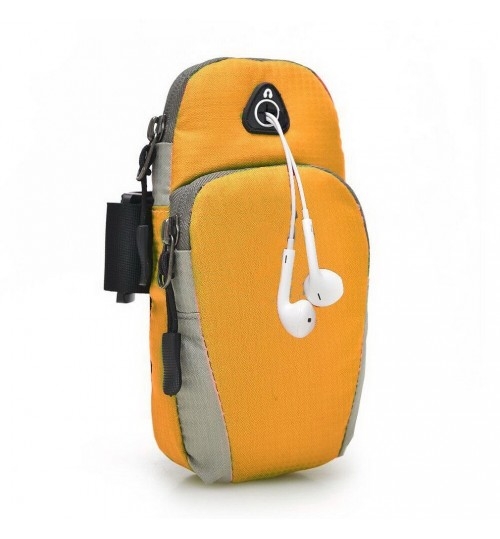 Sports Running Zipper 2 Layer Arm Bag