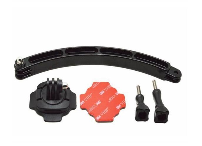 Helmet Extension Arm For GoPro Hero 4 3+ 3 2 1