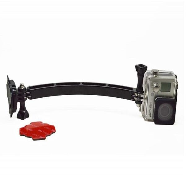 Helmet Extension Arm For GoPro Hero 4 3+ 3 2 1