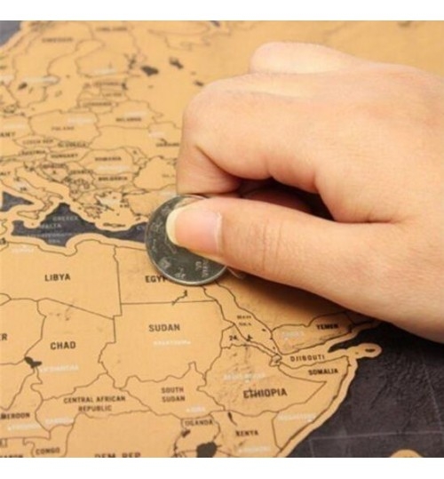Scratch Off World Map Scratch Off World Map