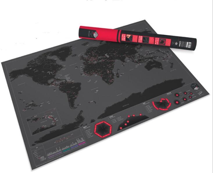 Scratch Off World Map Capitals Poster City Scratch Off World Map Capitals Poster City