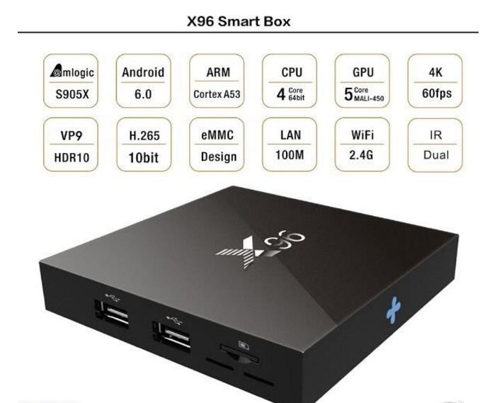 X-96 Android Smart TV Box X-96 Android Smart TV Box