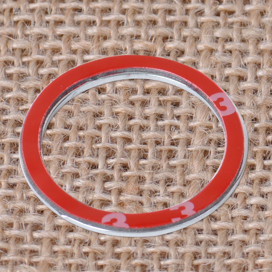 Diamond Start Button Ring