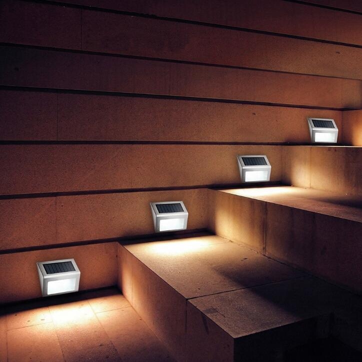 Solar Wall Lights Garden Lamp  3 LED