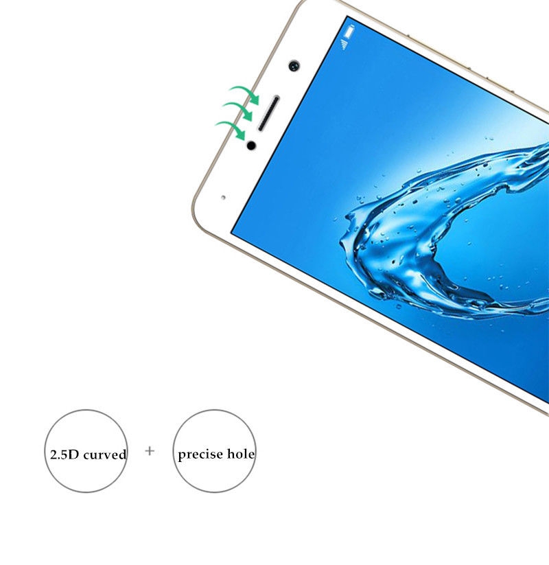 Huawei Y7 Prime  Full Screen Tempered Glass Screen Protector Film