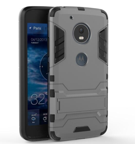 MOTO G5 Case Heavy Duty Hybrid Kickstand
